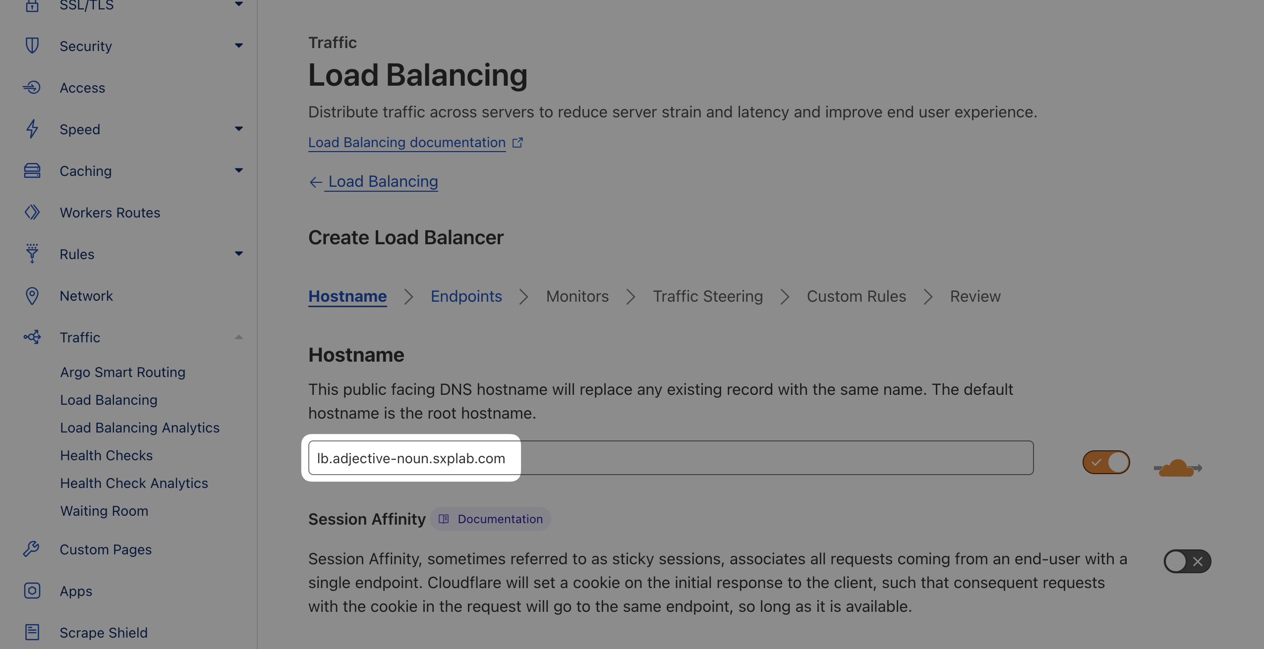 Load Balancer 생성